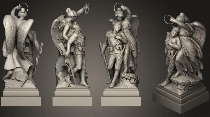 Statues antique and historical (Statue 102, STKA_1553) 3D models for cnc